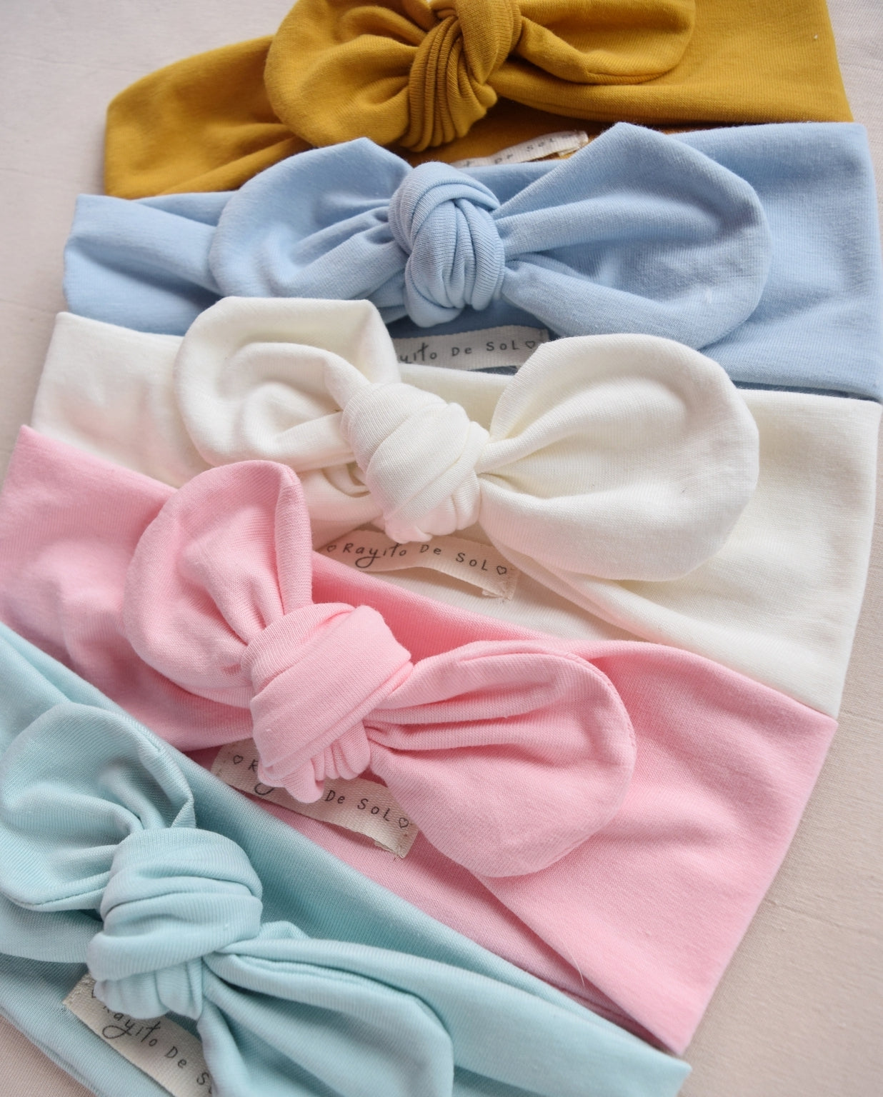 Caja de balacas x5 unidades moño redondo