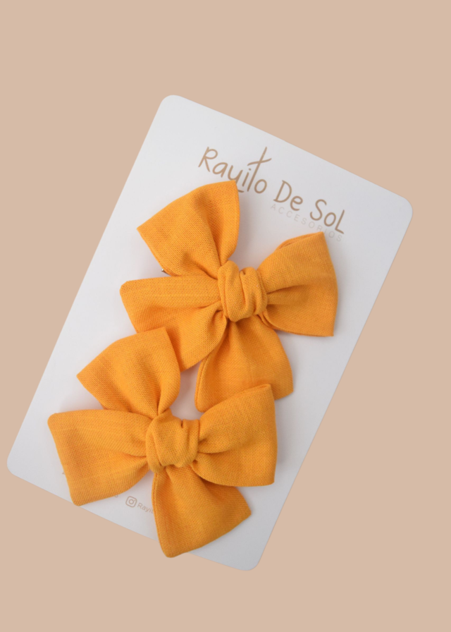 Par de pinzas Moño Classic