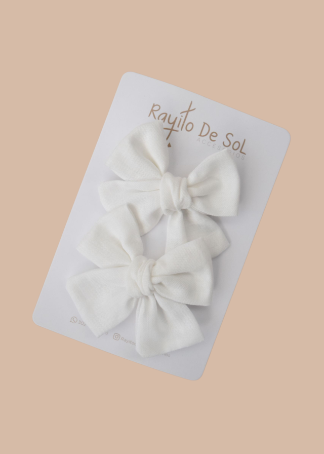 Par de pinzas Moño Classic