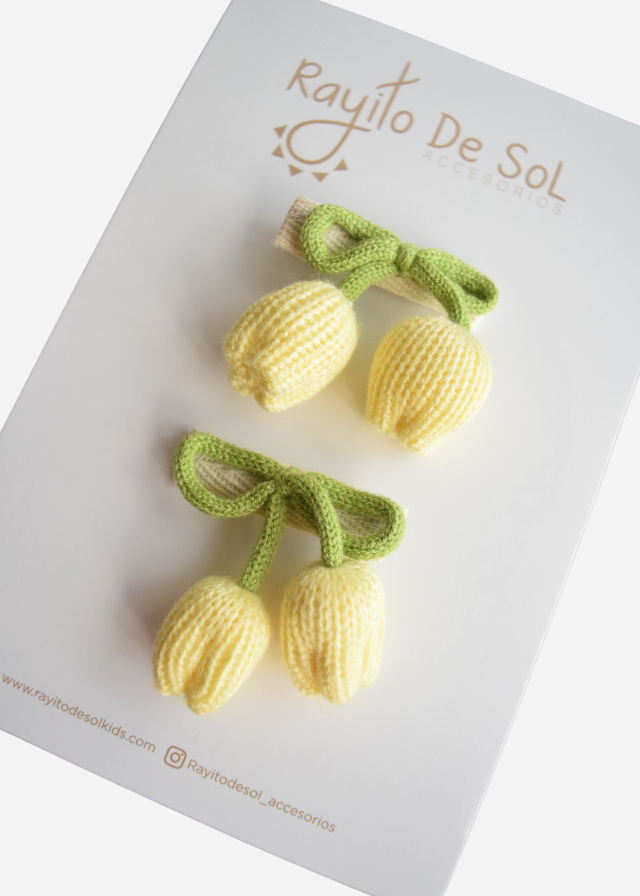 Par de pinzas Tulipan